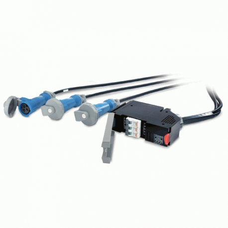 APC IT Power Distribution Module - Automatic circuit breaker (plug-in module) - AC 400 V - 3-phase - output connectors: 3 - for P/N: SY16K48H-PDNB, SY32K48H-PDNB, SY48K48H-PDNB, SY64K96H-NB, SY96K160H-NB, SY96K96H-NB - 2