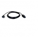 Bachmann - Power cable - IEC 60320 C19 - 3 m - molded - black