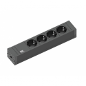 Bachmann CONNECT LINE - Power distribution unit - output connectors: 4 - 2 m