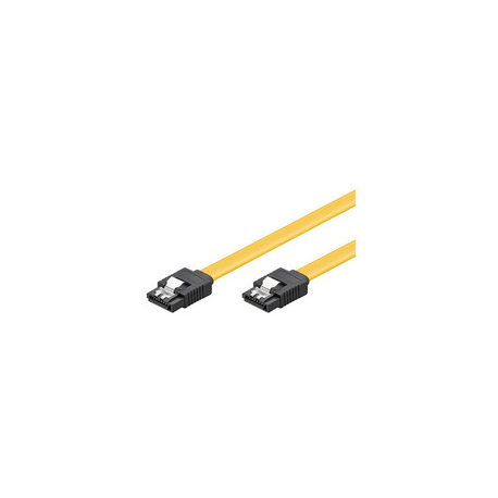 MicroConnect SATA III - SATA cable - Serial ATA 150/300/600 - SATA (F) to SATA (F) - 30 cm - latched - 0