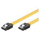 MicroConnect SATA III - SATA cable - Serial ATA 150/300/600 - SATA (F) to SATA (F) - 30 cm - latched