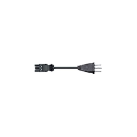 Bachmann - Power cable - GST18i3 (F) to SEV 1011 (M) - 3 m - black - Switzerland - 0
