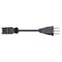 Bachmann - Power cable - GST18i3 (F) to SEV 1011 (M) - 3 m - black - Switzerland