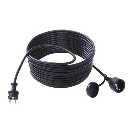 Bachmann H07RN-F3G - Power cable - AC 250 V - 5 m - black - Germany - 0