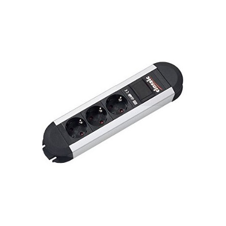 Bachmann PRIMO - Power strip - output connectors: 3 (CEE 7 / 4) - 1.8 m - Germany - black - 0