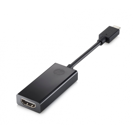HP - External video adapter - USB-C - D-Sub - black - for Victus by HP Laptop 16; EliteBook 830 G6; Pavilion Plus Laptop 14; ZBook 17 G6, Create G7 - 1