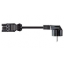 Bachmann S05VV-F 3G - Power cable - GST18i3 (M) - 3 m - right-angled connector - black
