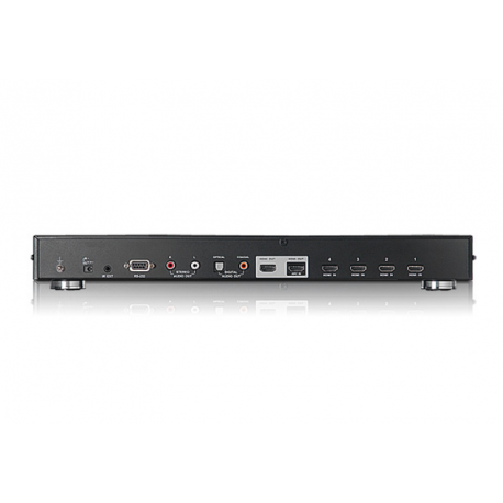 ATEN VanCryst VS482 4-Port Dual View HDMI Switch - Video/audio switch - desktop, rack-mountable - 1