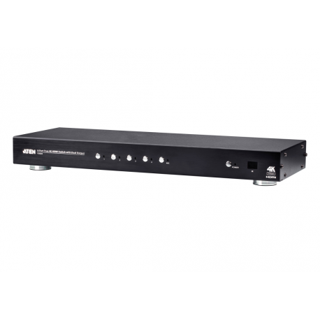 ATEN VS482B - Video / audio switch - 4 x HDMI - desktop, rack-mountable - 0