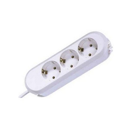 Bachmann SMART - Power strip - output connectors: 3 (CEE 7 / 17) - 5 m - Germany - white - 0