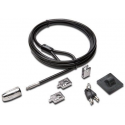 Kensington Desktop and Peripherals Standard Keyed Locking Kit 2.0 - Security cable lock - 2.4 m
