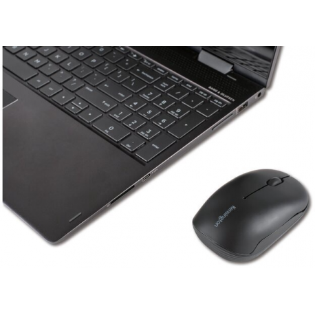 Kensington Pro Fit Compact - Mouse - right and left-handed - 3 buttons - wireless - Bluetooth 3.0, Bluetooth 5.0 - TAA Compliant - 4