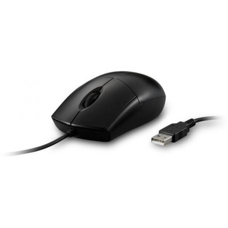 Kensington Pro Fit Washable Wired Mouse - Mouse - right and left-handed - optical - 3 buttons - wired - USB - 1