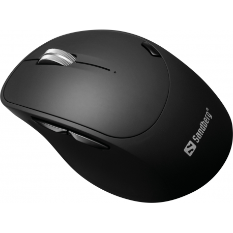 Sandberg Pro - Mouse - optical - 6 buttons - wireless - 2.4 GHz, Bluetooth 4.0, Bluetooth 5.0 - USB wireless receiver - 1