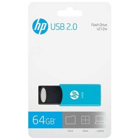 HP v212w - USB flash drive - 64 GB - USB 2.0 - 2