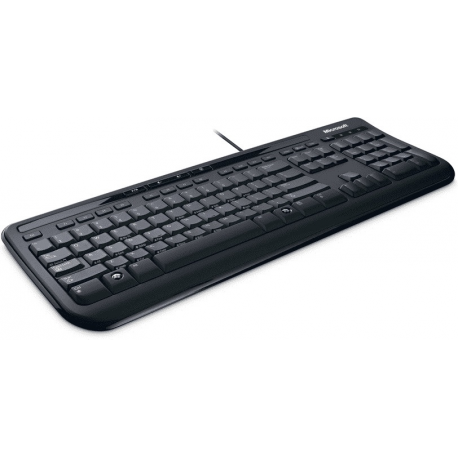 Microsoft Wired Desktop 600 - Keyboard and mouse set - USB - UK - black - 1