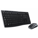 Logitech MK270 Wireless Combo - Keyboard and mouse set - wireless - 2.4 GHz - German - for exone go Workstation 1575