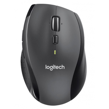 Logitech M705 - Mouse - right-handed - laser - 7 buttons - wireless - 2.4 GHz - USB wireless receiver - 0