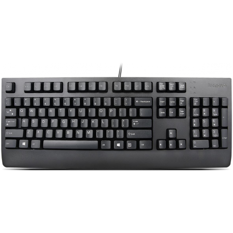 Lenovo Preferred Pro II - Keyboard - USB - QWERTY - UK - black - FRU - for IdeaPad S340-14; ThinkCentre M90a Gen 3; M90a Pro Gen 3; M90q Gen 2; M90t Gen 3 - 0