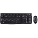 Logitech Desktop MK120 - Keyboard and mouse set - USB - German