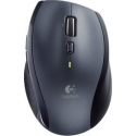 Logitech M705 - Mouse - right-handed - laser - 7 buttons - wireless - 2.4 GHz - USB wireless receiver - silver