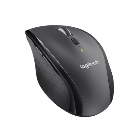 Logitech M705 - Mouse - right-handed - laser - 7 buttons - wireless - 2.4 GHz - USB wireless receiver - silver - 2