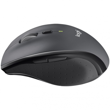 Logitech M705 - Mouse - right-handed - laser - 7 buttons - wireless - 2.4 GHz - USB wireless receiver - silver - 6