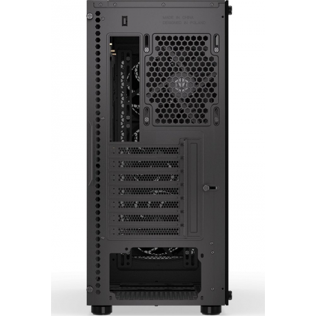 Endorfy Regnum 400 Air - PC case - ATX - windowed side panel (tempered glass) - no power supply (ATX) - black - USB / Audio - 7