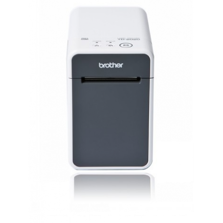 Brother TD-2020A - Label printer - direct thermal - Roll (6.3 cm) - 203 dpi - up to 152.4 mm/sec - USB 2.0, serial - 0