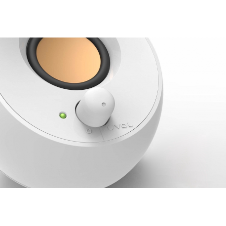 Creative Pebble - Speakers - for PC - 4.4 Watt (Total) - white - 1