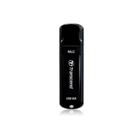 Transcend JetFlash Endurance Series 750 - USB flash drive - 16 GB - USB 3.0 - piano black - 0