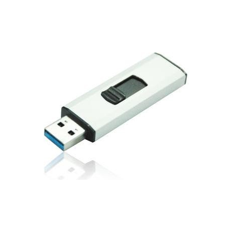 MediaRange SuperSpeed - USB flash drive - 8 GB - USB 3.0 - black/silver - 0