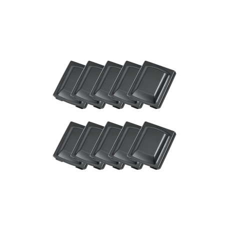 Zebra - Handheld battery (extended capacity) - 3600 mAh (pack of 10) - for Zebra MC55, MC5590, MC55A0, MC55N0, MC55X, MC65, MC67, MC67 Premium - 1