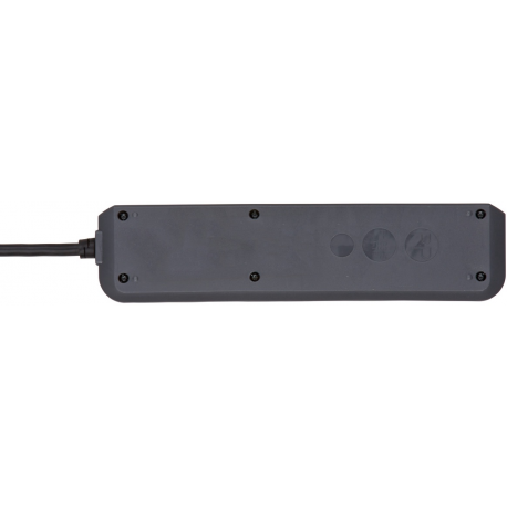 brennenstuhl Eco-Line - Surge protector - output connectors: 3 - anthracite - 4
