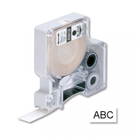 DYMO D1 - Self-adhesive - black on transparent - Roll (1.2 cm x 7 m) 1 cassette(s) label tape - for LabelMANAGER 100, 160, 210, 220, 260, 280, 300, 360, 420, Wireless PnP; LabelPOINT 250 - 1