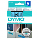 DYMO D1 - Self-adhesive - black on blue - Roll (1.2 cm x 7 m) 1 cassette(s) label tape - for LabelMANAGER 100, 160, 210, 220, 260, 280, 300, 360, 420, Wireless PnP; LabelPOINT 250