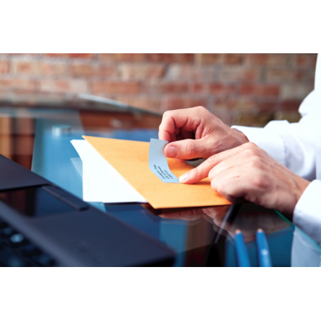 DYMO LabelWriter Address - Permanent adhesive - white - 28 x 89 mm 3120 label(s) (24 roll(s) x 130) address labels - for DYMO LabelWriter 320, 330 Turbo, 400, 400 Twin Turbo, 450, 450 Twin Turbo, SE450 - 1