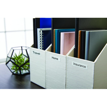 DYMO LabelWriter LAF Labels Large - Black on white - 59 x 190 mm 110 label(s) (1 roll(s) x 110) lever arch labels - for DYMO LabelWriter 310, 315, 320, 330, 400, 450, 4XL, SE450, Wireless - 1