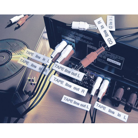 Brother TZ251 - Black on white - Roll (2.4 cm x 8 m) 1 cassette(s) laminated tape - for P-Touch PT-1400, 1600, 1650, 2430, 2600, 2610, 2700, 2710, 2730, 3600, 9600, 9700, 9800 - 3