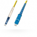 MicroConnect - Network cable - SC/UPC single-mode (M) to LC/UPC single-mode (M) - 5 m - fibre optic - 9 / 125 micron - OS1/OS2 - halogen-free - yellow