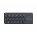 Logitech Wireless Touch Keyboard K400 Plus - Keyboard - wireless - 2.4 GHz - English