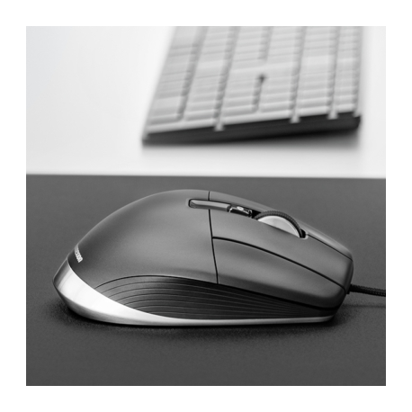 3Dconnexion CadMouse Pro - Mouse - ergonomic - optical - 7 buttons - wired - 3