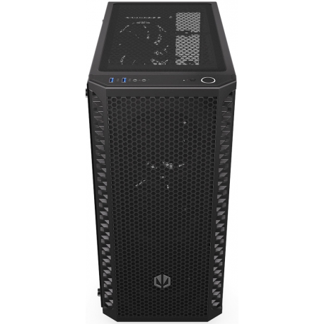 Endorfy Signum 300 Air - Mid tower - ATX - windowed side panel (tempered glass) - no power supply (ATX) - black - USB / Audio - 4