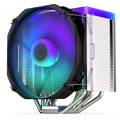 Endorfy Fortis 5 ARGB - Processor cooler - (for: LGA775, AM2+, LGA1366, AM3+, FM1, FM2+, LGA2011-3, LGA2011 (Square ILM), AM4, LGA2066, LGA1200, LGA1700, AM5, LGA115x Socket) - 140 mm - black - 9