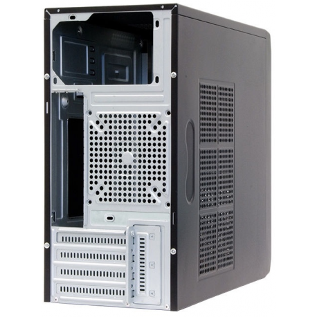 Chieftec Elox Series HT-01B - Tower - micro ATX - no power supply - black - USB/Audio - 1