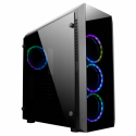 Chieftec Gamer Series SCORPION II - Tower - ATX - windowed side panel (tempered glass) - no power supply (ATX) - black - USB/Audio