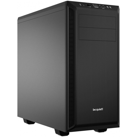 be quiet! PURE BASE 600 - Tower - ATX - no power supply (ATX / PS/2) - black - USB/Audio - 0