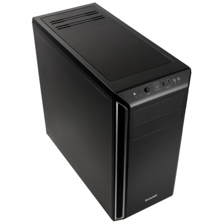 be quiet! PURE BASE 600 - Tower - ATX - no power supply (ATX / PS/2) - silver - USB/Audio - 1