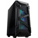 ASUS TUF Gaming GT301 - Tower - ATX - windowed side panel (tempered glass) - black - USB/Audio