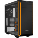 be quiet! Pure Base 600 Window - Tower - ATX - windowed side panel - no power supply (ATX / PS/2) - black, orange - USB/Audio